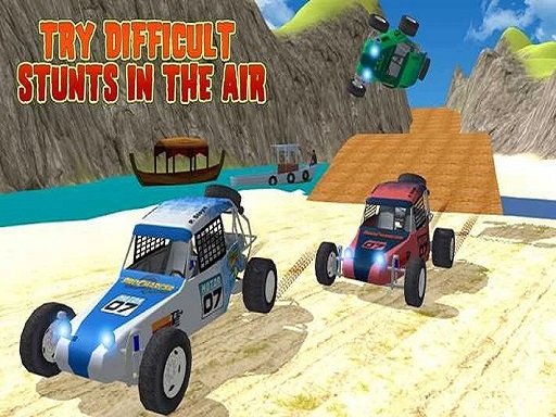 Offroad Kart Beach Stunt  Buggy Car Drive Game Arena