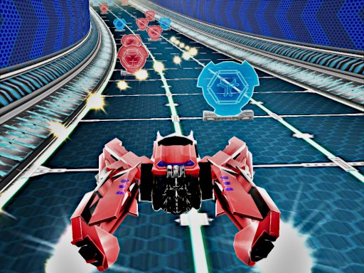 Cosmic Racer 3D Arena Island