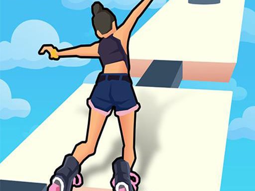 Extreme Sky Parkour Roller Jump Island