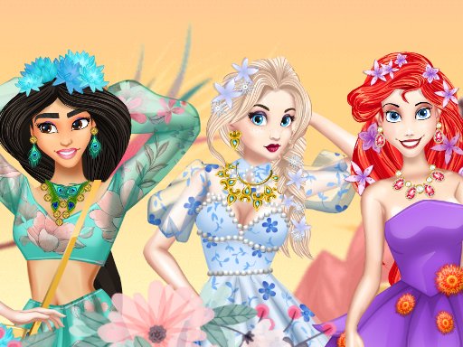 Floral Outfit For The Princess Legends