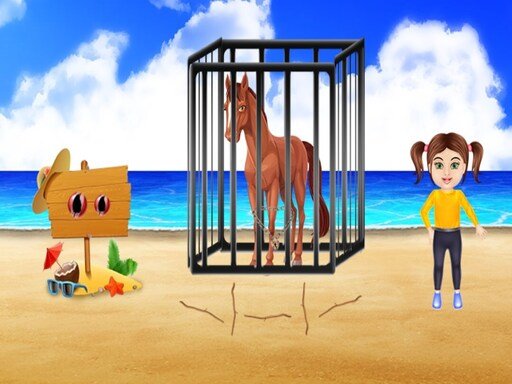 Beach Horse Escape Escape