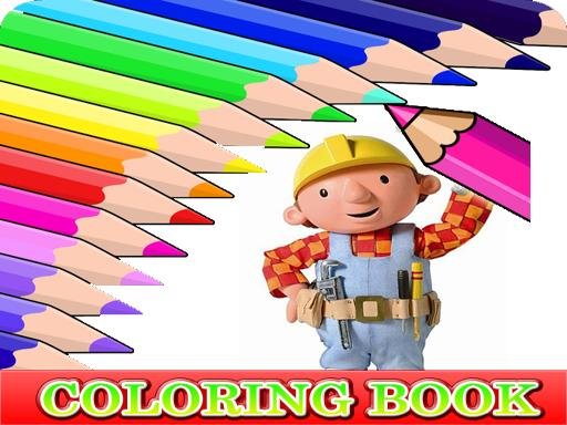 Coloring Book for Bob The Builder Jump Race