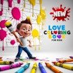 Love Coloring Book for Kids Fun