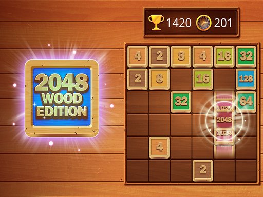 2048 Wooden Edition Mode Land