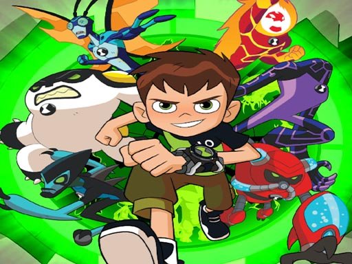 BEN 10 PUZZLE Race Adventure