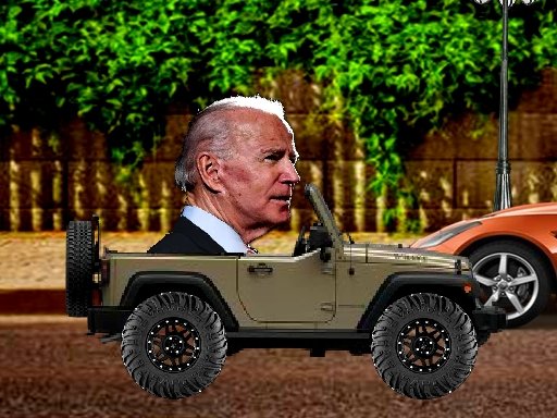 Biden Wheelie Run World