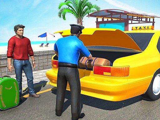 Offroad Mountain Taxi Cab Driver Game  Escape Challenge