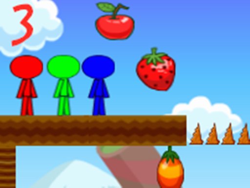Stickman Bros In Fruit Island 3 Odyssey