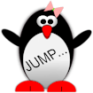 Esther the Penguin. Jump! Journey Odyssey
