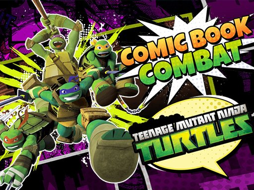 Teenage Mutant Ninja Turtles Comic Book Combat Island