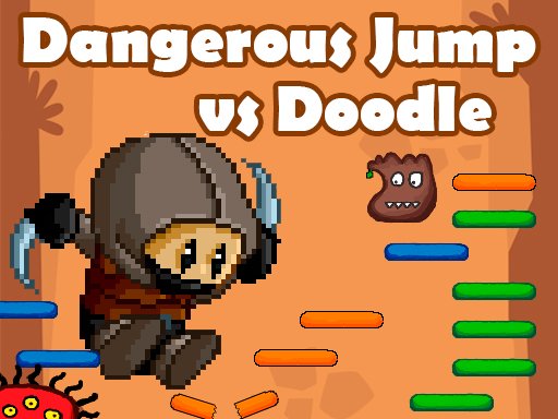 Dangerous Jump vs Doodle Jump Saga Run