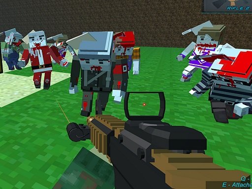 Blocky Combat SWAT Survival 10 Dash Saga