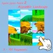 Square jigsaw Puzzle 2 - Assemble Landscape World