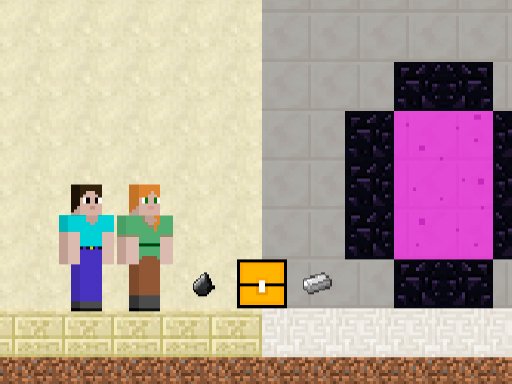 Steve and Alex House Escape Jump