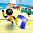 Stickman Beach Volleyball Challenge Adventure