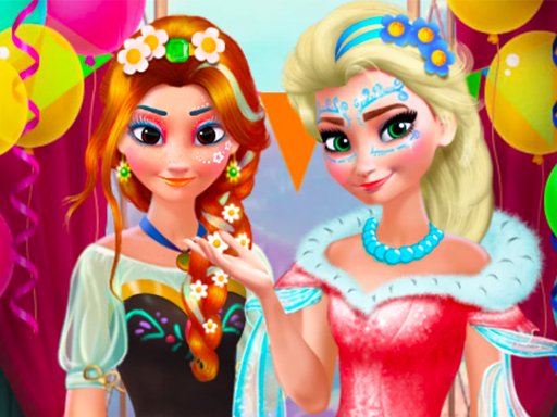 Ice Queen  Beauty Dress Up Games Jump Battle