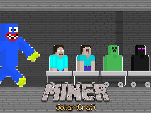 Miner GokartCraft  4 Player Story