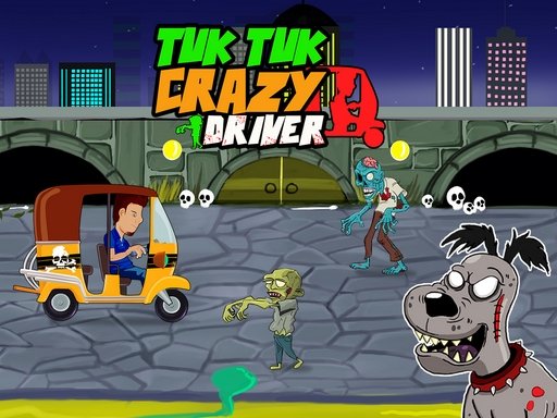 Tuk Tuk Crazy Driver Battle Dash