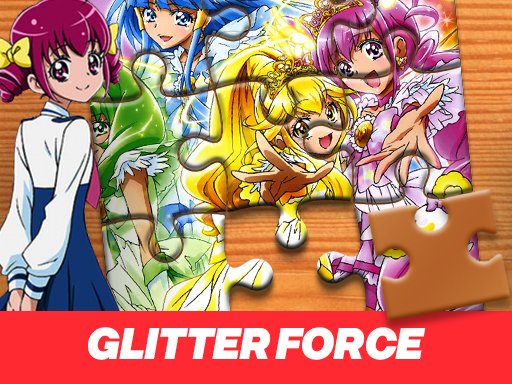 Glitter Force Jigsaw Puzzle Mode