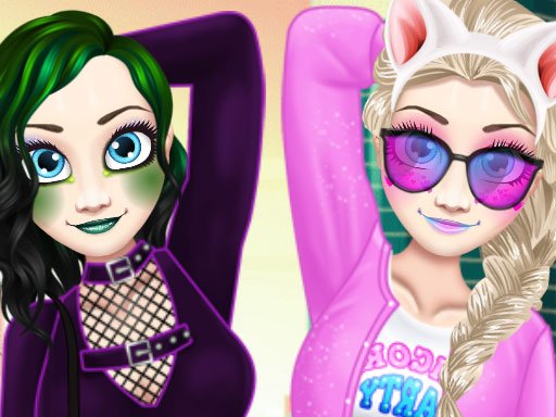 Princess Eliza Soft vs Grunge Run