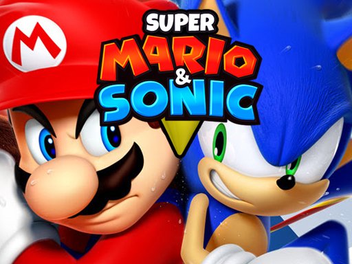 Super Mario and Sonic Land Island