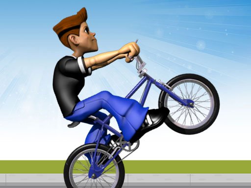 Wheelie Bike   BMX stunts wheelie bike riding Run Island