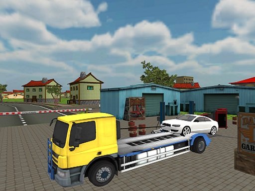 Euro Truck Heavy Vehicle Transport Game 3D Story Jump