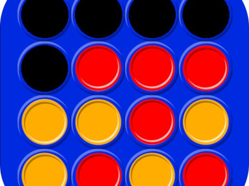 4 in a row  Board game for 2 players Race Land