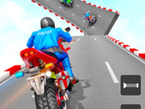 Mega Ramp Stunt Moto  Fun and Run 3D Game Battle Arena