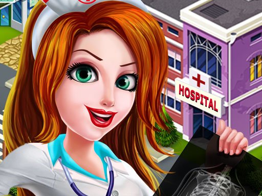 Nurse Girl Dress Up Hospital Mode