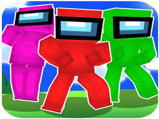 Blocky Among Road Arena Battle