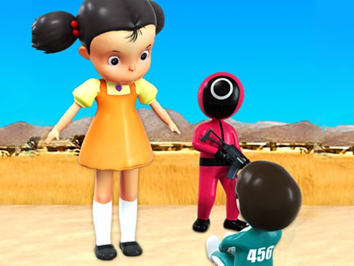 Squid 3D Red Light Green Light Legends