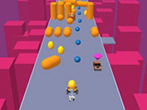 Cannon Surfer  Obstacle Shooting Game Run Arena