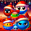Christmas Rush Red and Friend Balls Journey Blast