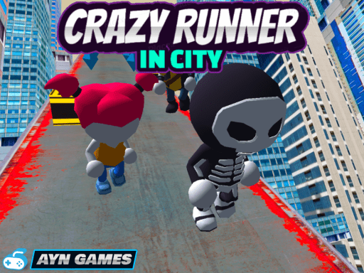 Crazy Runner in City Mission Dash