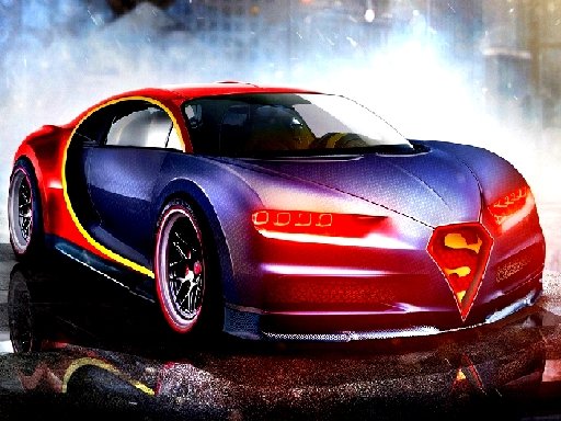 Racing Bugatti Jigsaw Puzzle Arena Land