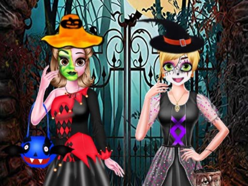 SISTERS HALLOWEEN DRESSES Land