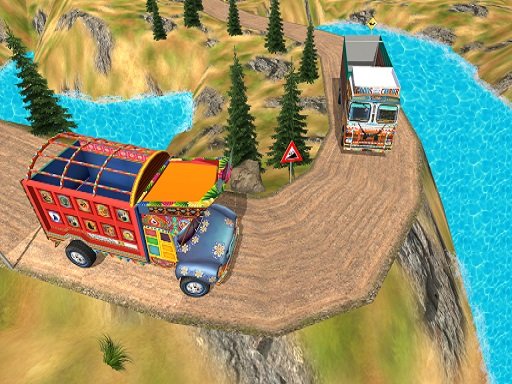 US Cargo Truck Driving 3D Escape