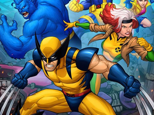 XMen Battle Jigsaw Arena Jump