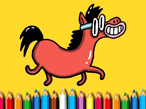 BTS Pony Coloring Book Fun Run