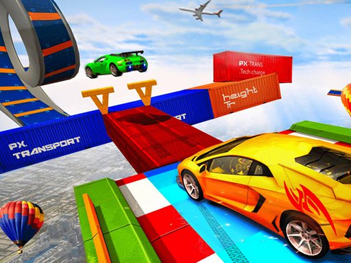 Sky Ramp Car Mega Stunts Big Jump Mission