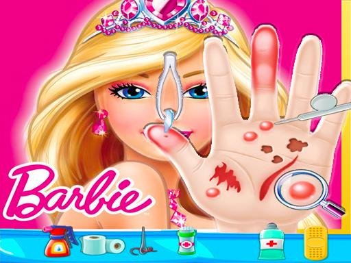 Barbie Hand Doctor Fun Games for Girls Online Run