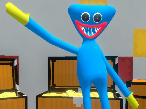 Huggy Survival Parkour Arena