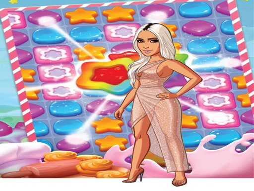 Play Kim kardashian Sweet Matching Game Mode Fun