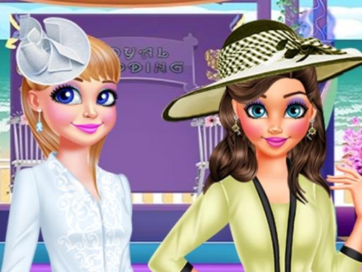 ROYAL WEDDING GUESTS DRESS UP Challenge