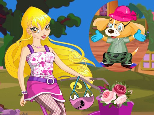 Winx Stella and Puppy Odyssey Island