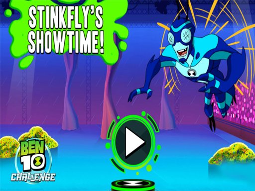 BEN 10 stinkfly showtime Dash Challenge