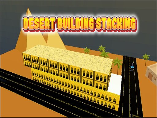 Desert Building Stacking Jump Island