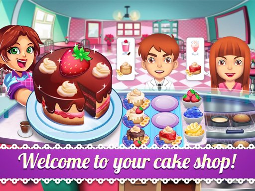 My Cake Shop Candy Store Game Mode Jump