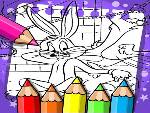 Bugs Bunny Coloring Book Battle